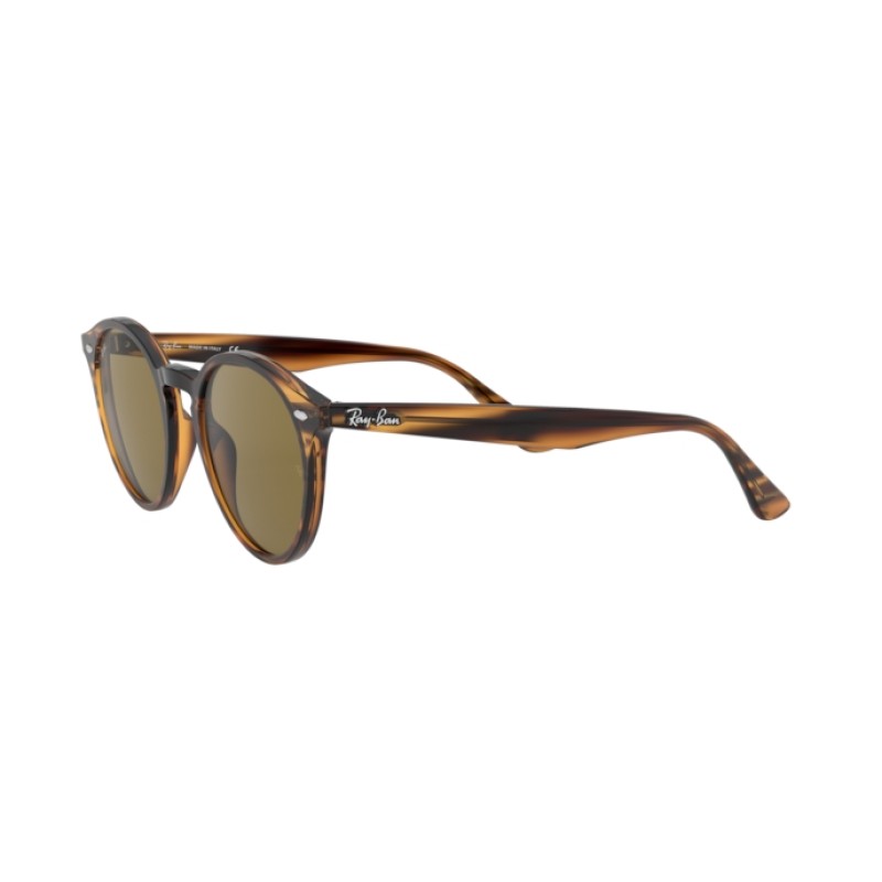 Ray-Ban RB 2180 - 820/73 Stripped Red Havana