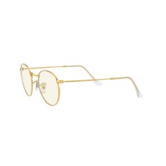 Ray-Ban RB 3447 Round Metal 9196BL Legend Gold