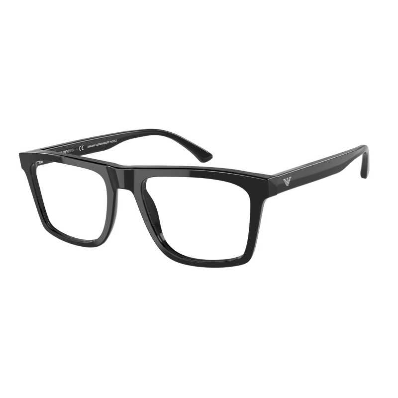 Glad bout pond Emporio Armani EA 3185 - 5875 Black | Eyeglasses Man
