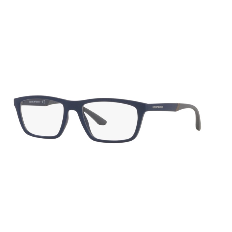 Emporio Armani EA 3187 - Eyeglasses Matte Blue Man 5088 