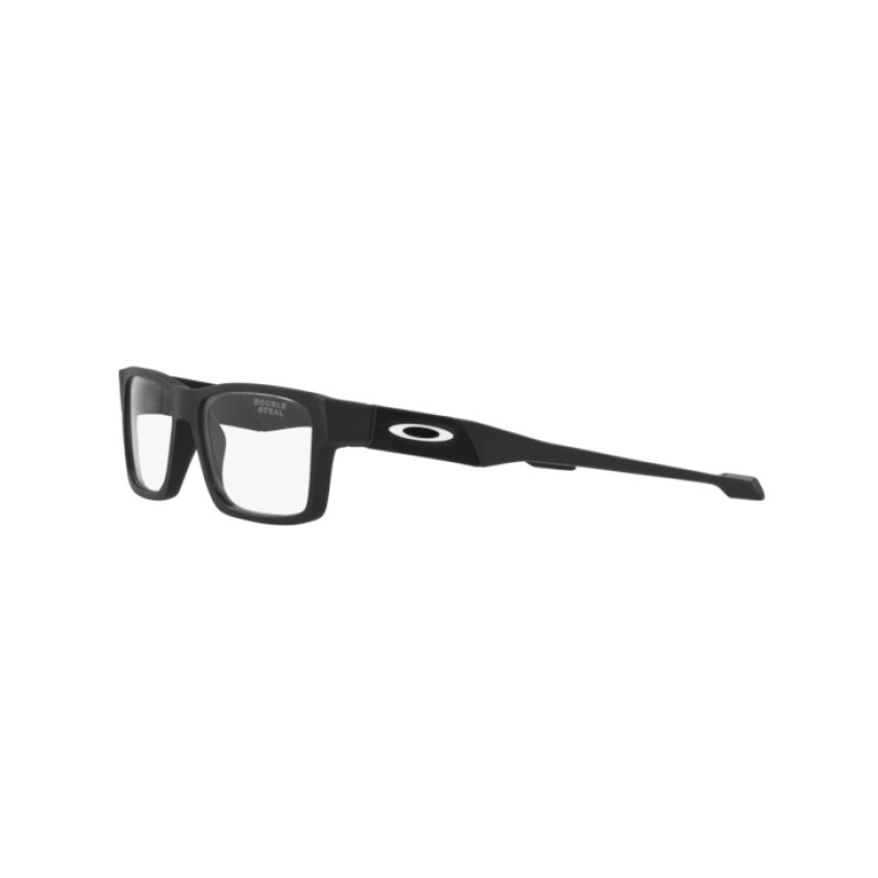 Oakley OY 8020 Double Steal 802001 Satin Black | Eyeglasses Junior Man