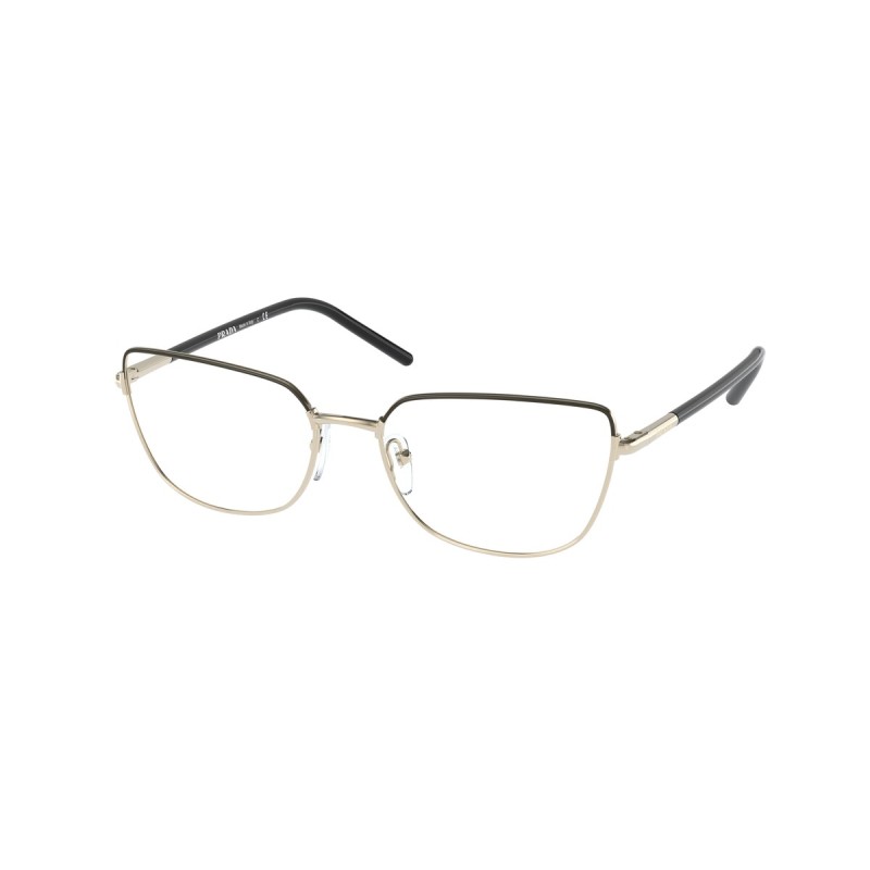 Prada PR 59YV - AAV1O1 Black/pale Gold | Eyeglasses Woman