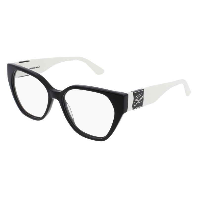 Giftig verwijderen Onregelmatigheden Karl Lagerfeld KL 6053 - 004 Black White | Eyeglasses Woman