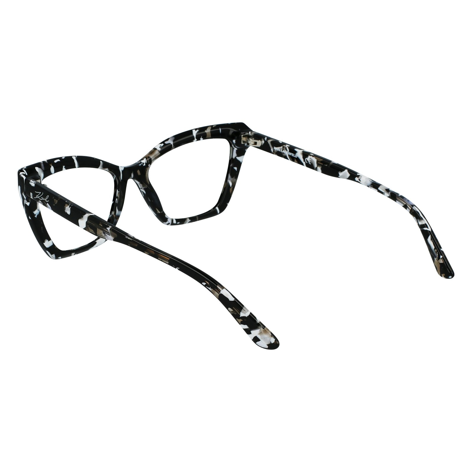 Karl Lagerfeld KL 6063 - 007 Black White | Eyeglasses Woman