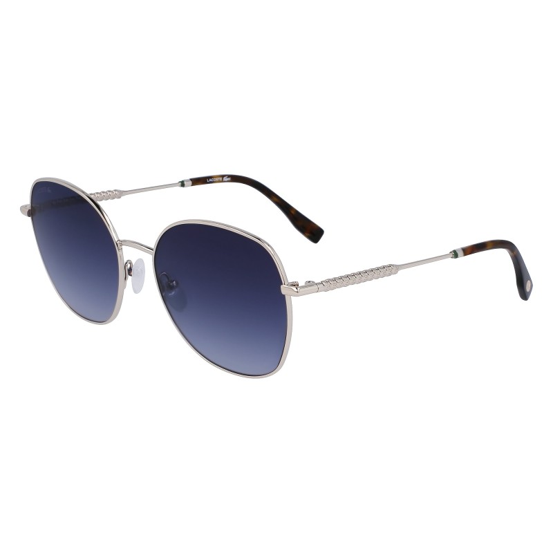 Lacoste x Ricky Regal Gold Metal Navigator Sunglasses Gold | SUBTYPE