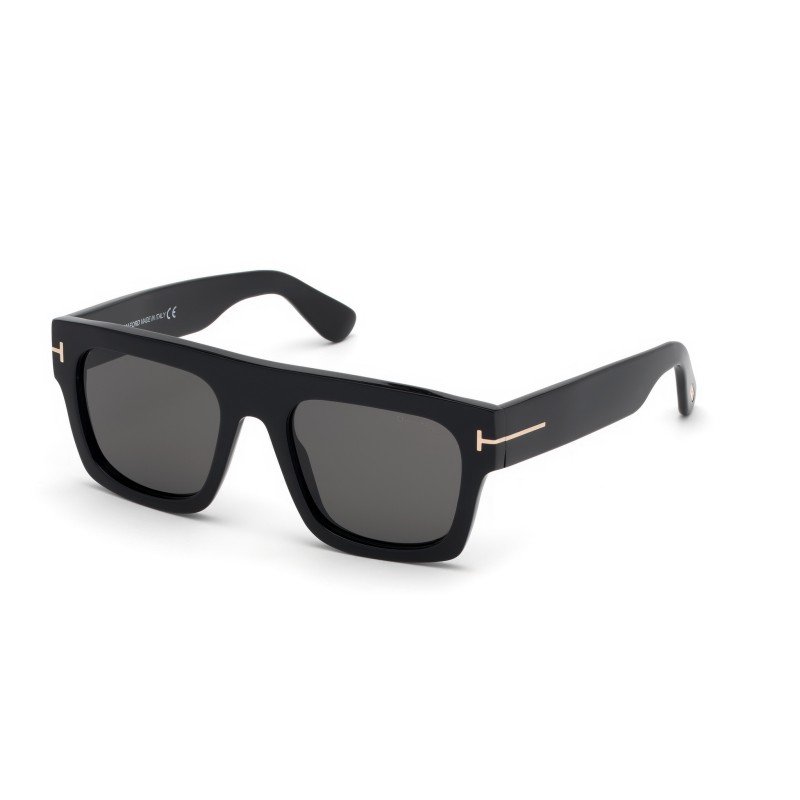 Tom Ford FT 0711 FAUSTO - 01A  Shiny Black