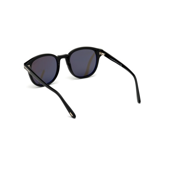 Sunglasses Tom Ford JAMESON FT 0752 Shiny Black/Grey Polarized 01D