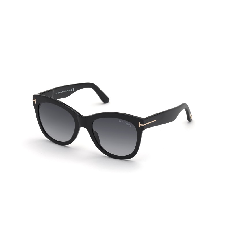 FT 0870 01B Shiny Black | Sunglasses
