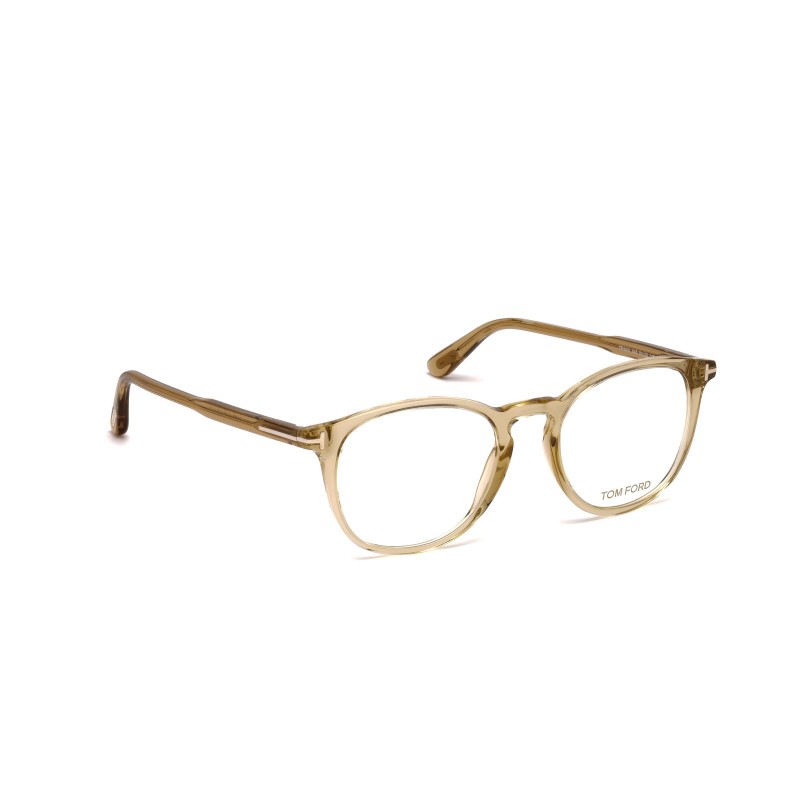 Tom Ford FT 5401 045 Light Brown | Eyeglasses Unisex