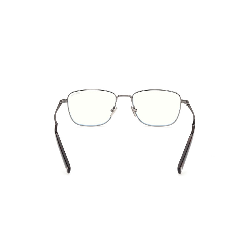Tom Ford FT 5748-B - 012 Shiny Dark Ruthenium | Eyeglasses Man