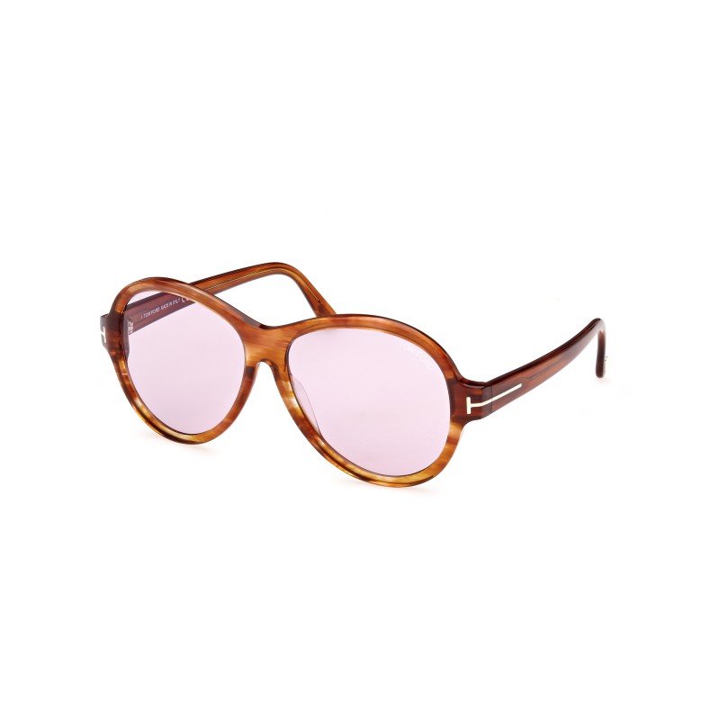 Tom Ford FT 1033 CAMRYN - 45Y Shiny Brown | Sunglasses Woman