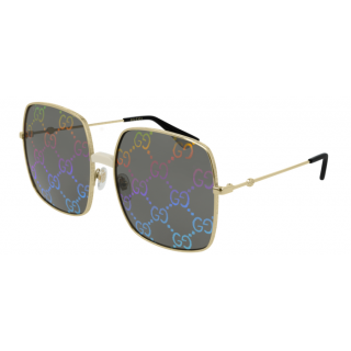 Barry heroïne Uitleg Gucci GG0414S - 002 Gold | Sunglasses Woman