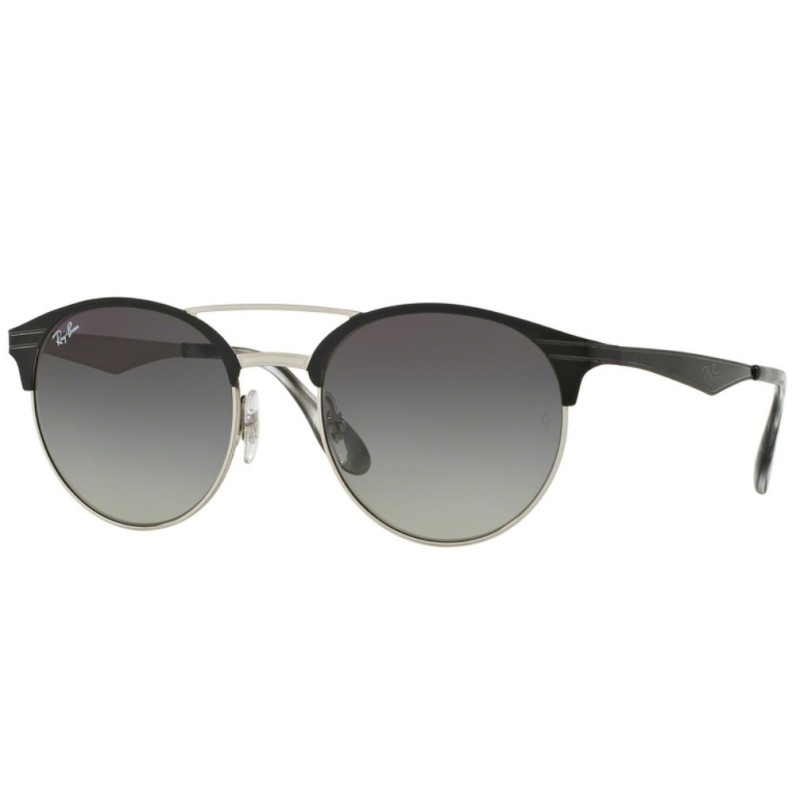 Ray-Ban RB 3545 - 900411 Top Black On Silver