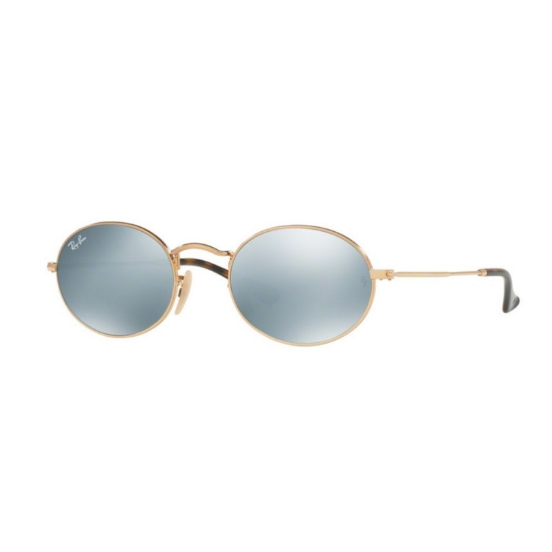 Ray-Ban RB 3547N Oval 001/30 Gold