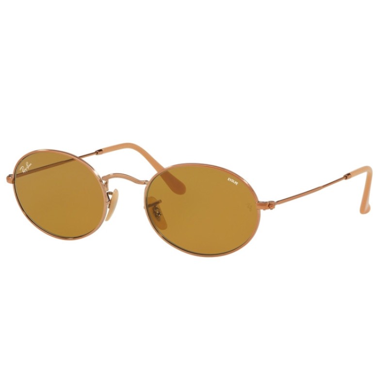 Ray-Ban RB 3547N Oval 91314I Copper