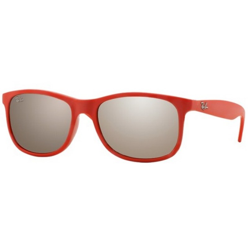 Ray-Ban RB 4202 61555A Andy Shiny Coral On Matte Top