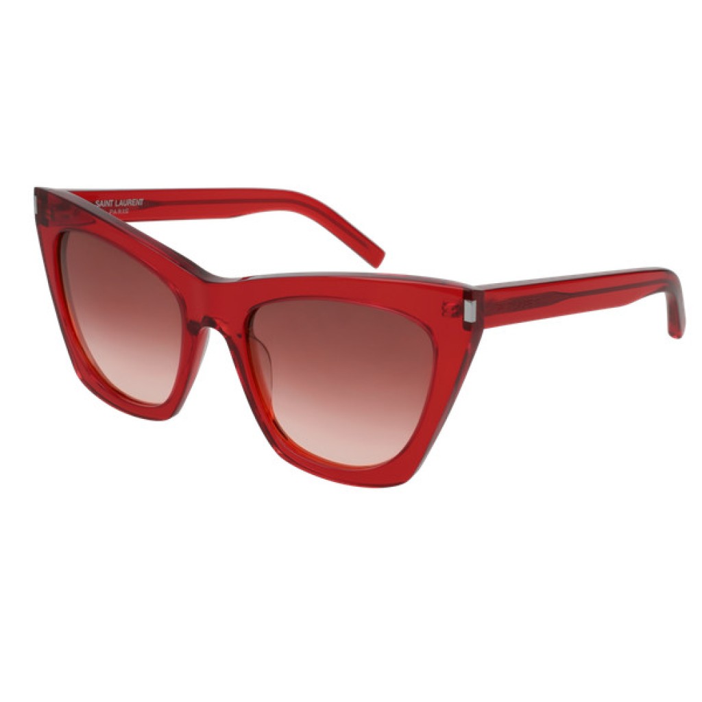 Saint Laurent SL 214 KATE - 004 Red Sunglasses Woman
