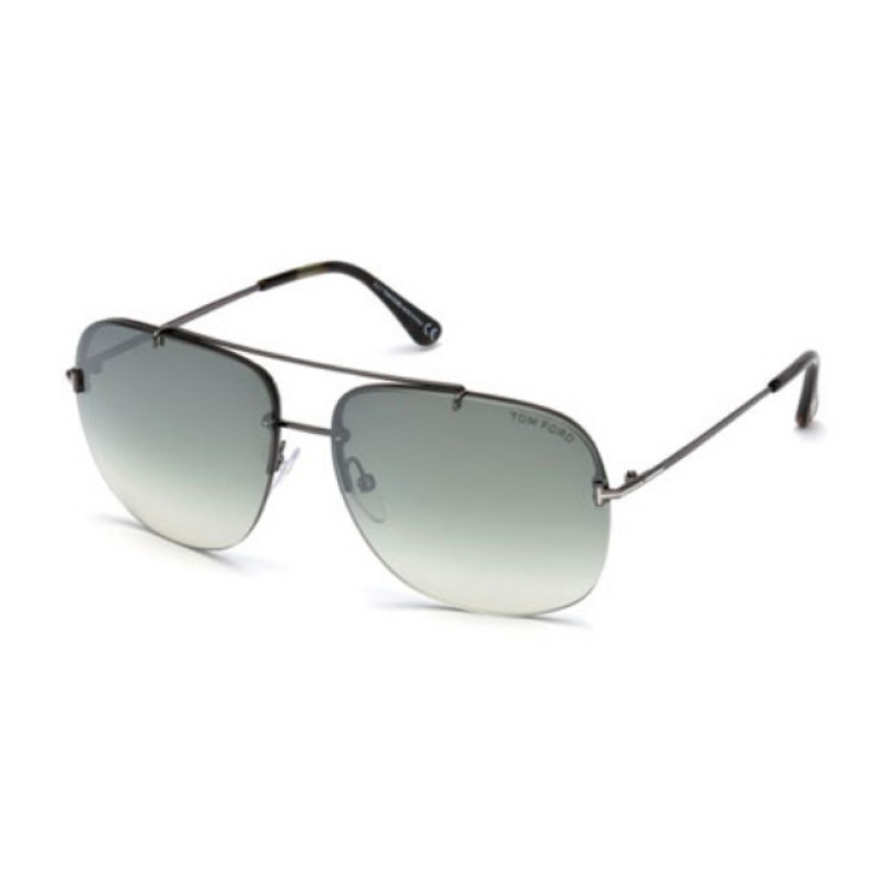 Tom Ford FT 0620 Shelby-02 08Q Shiny Anthracite