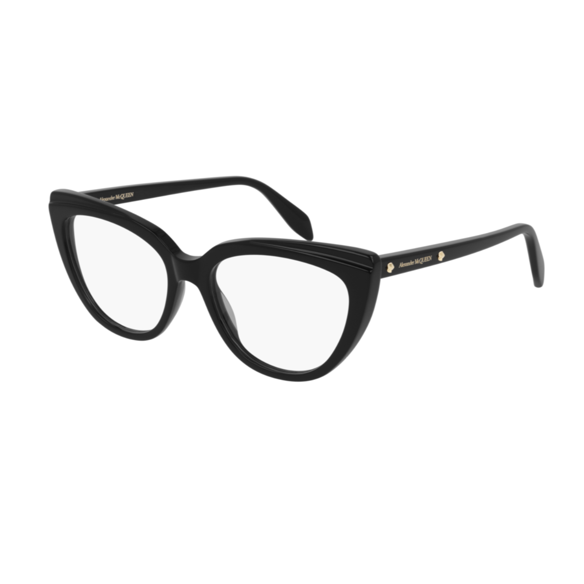 Alexander McQueen AM0253O - 001 Black | Eyeglasses Woman