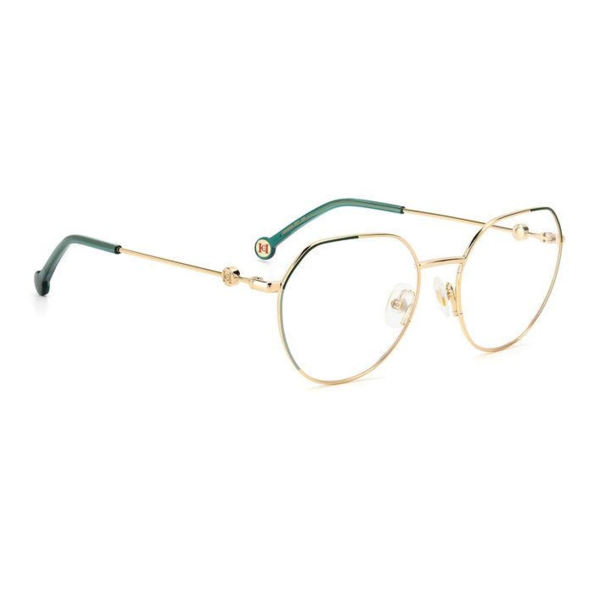 Carolina Herrera CH 0059 - PEF Gold Green | Eyeglasses Woman