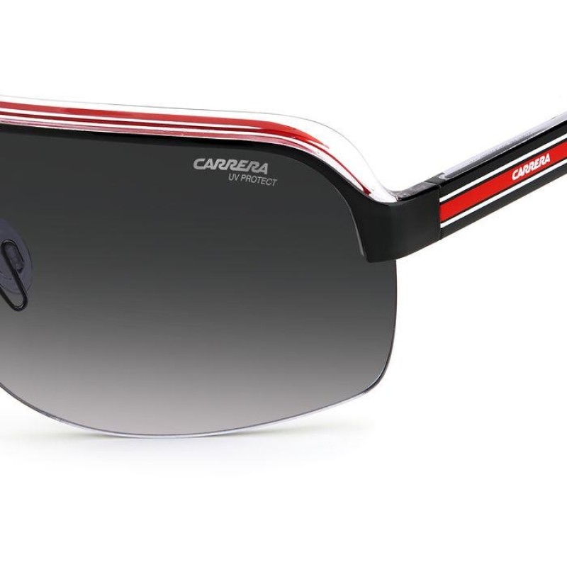 Carrera TOPCAR 1/N - T4O 9O Blackcrystal Blackwhite Red | Sunglasses Man
