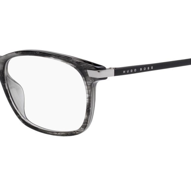 binden zich zorgen maken bewonderen Hugo Boss BOSS 0989 - PZH Striped Grey | Eyeglasses Man