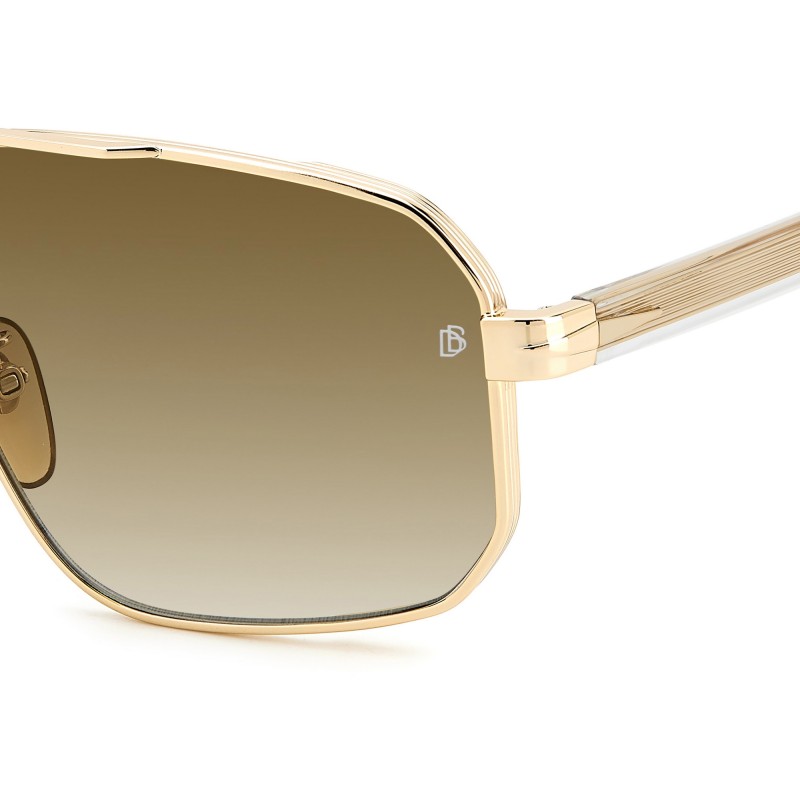 Louis Vuitton Brown/Gold Z0549U Square Aviator Sunglasses