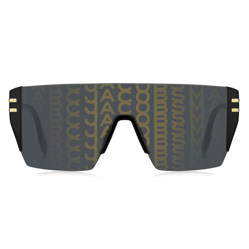 Dolce & Gabbana DG6177 501/87 Black Gold Dark Grey Sunglasses Visor  AUTHENTIC | eBay
