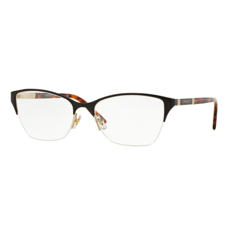 Versace VE 1218 - 1344 Brown / Pale Gold