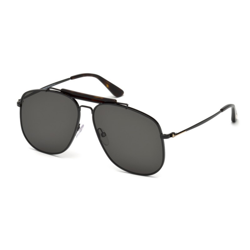 Tom Ford FT 0557 Connor-02 01A Shiny Black