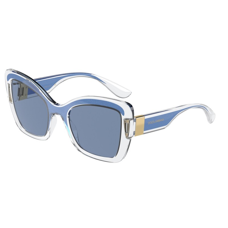 Dolce & Gabbana DG 6170 - 335072 Transparent/blue Glitter