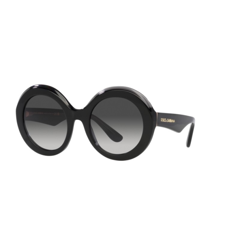 Dolce & Gabbana DG 4418 - 32468G Black Transparent Grey