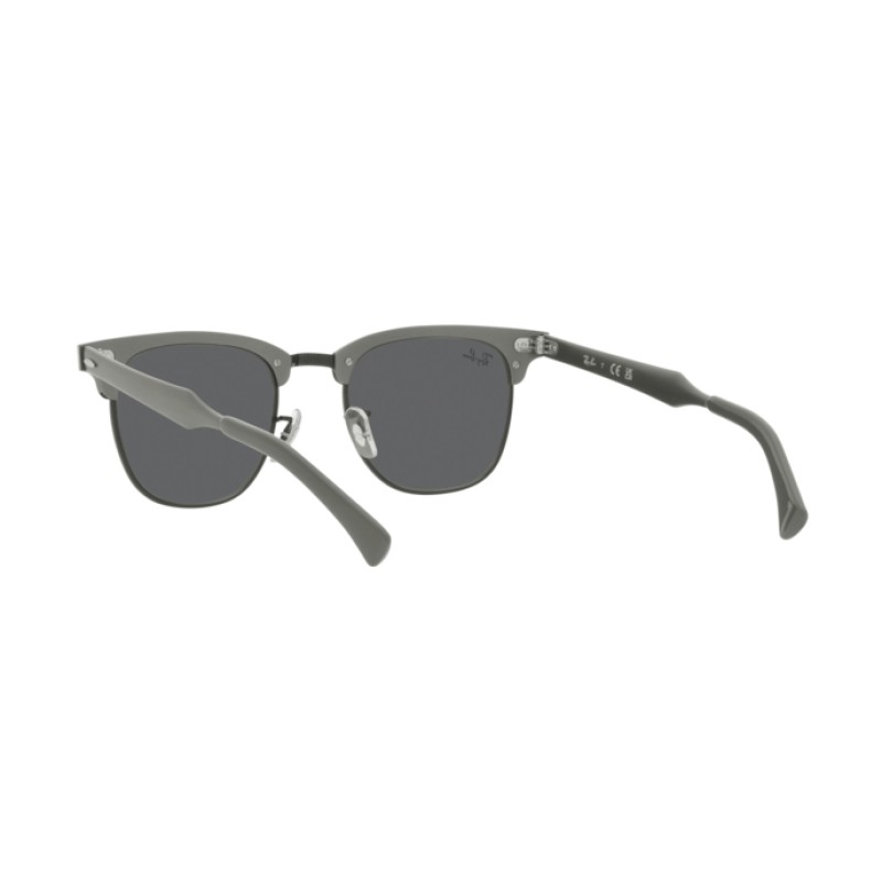 Ray-Ban RB 3507 Clubmaster Aluminum 9247B1 Graphite On Black