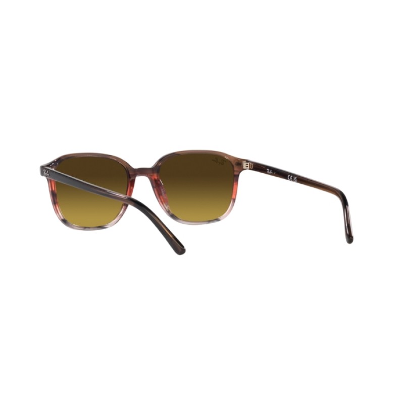 Ray-ban RB 2193 Leonard 138085 Striped Brown & Red