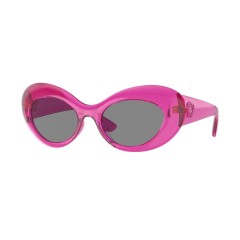 Versace VE 4456U - 533487 Pink Transparent