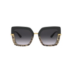 Dolce & Gabbana DG 4373 - 32448G Top Black On Print Leo / Black