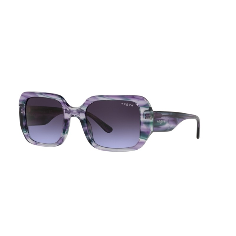 Vogue VO 5369S - 28664Q Striped Purple Violet