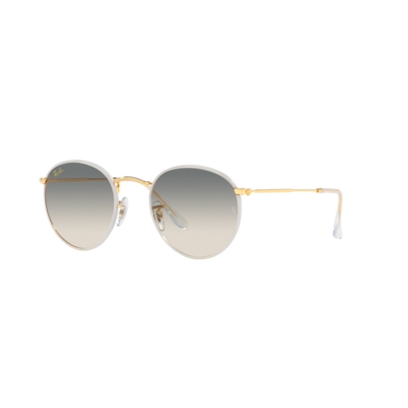 Ray-Ban RB 3447JM Round Full Color 919632 Grey On Legend Gold