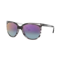 Ray-Ban RB 4126 Cats 1000 6430T6 Stripped Grey Havana