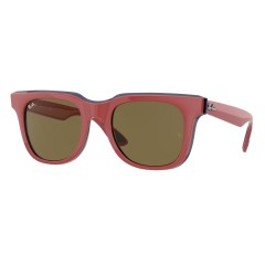 Ray-Ban RB 4368 - 652273 Red Red Light Blu