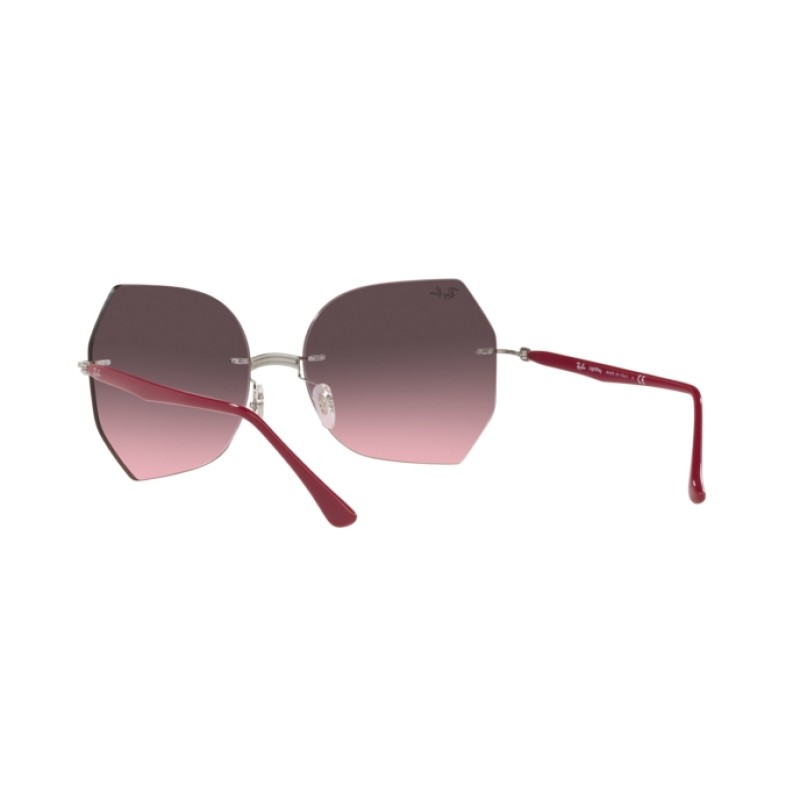 Ray-Ban RB 8065 - 003/H9 Amaranth On Silver