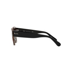 Ray-Ban RB 2192 Roundabout 132241 Black On Transparent Brown
