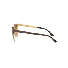 Ray-Ban RB 3716 Clubmaster Metal 900851 Gold Top Havana