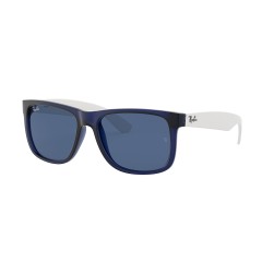 Ray-Ban RB 4165 Justin 651180 Rubber Transparent Blue