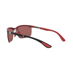 Ray-Ban RB 8324M - F050H2 Dk Carbon On Rubber Red Ferrar
