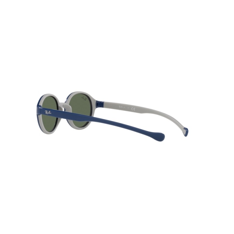 Ray-Ban Junior RJ 9075S - 709671 Blue On Rubber Grey