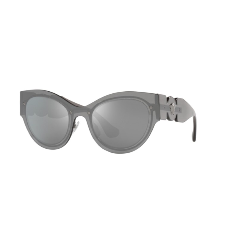 Versace VE 2234 - 10016G Transparent Grey Mirror Silver