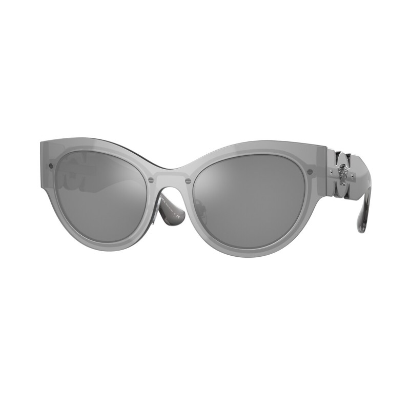Versace VE 2234 - 10016G Transparent Grey Mirror Silver