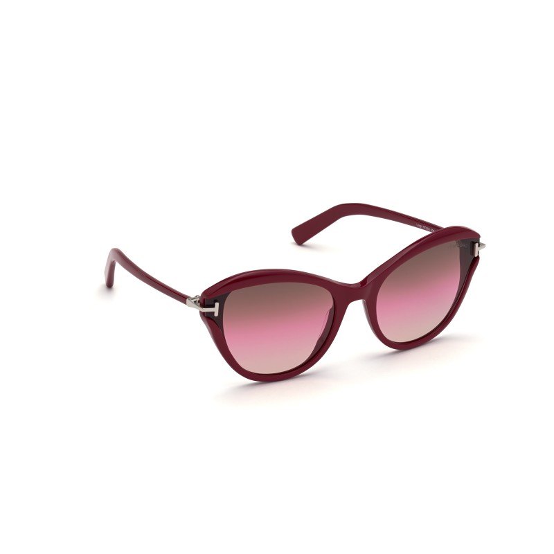 Tom Ford FT 0850 Leigh 69F  Shiny Bordeaux