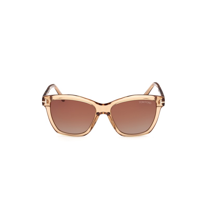 Tom Ford FT 1087 LUCIA - 45F Shiny Light Brown